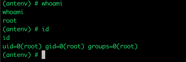 User permission within the App Service environment where the container is running code written in Python