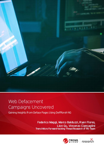 DefPloreX-NG is a tool that can be used by cybersecurity analysts to conduct real-world investigations on past and ongoing web defacement campaigns. Our report details this approach, which includes machine learning methods, as applied to the analysis of 13 million defacement records.